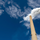 The smoke stacks at American Electric Power’s (AEP) Mountaineer coal power plant in New Haven, West Virginia.